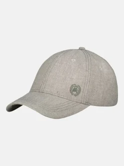 Basecap in Leinenoptik