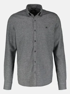 Baumwollhemd mit Button-down-Kragen