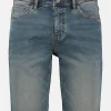 Bequeme Jogg-Denim Bermuda