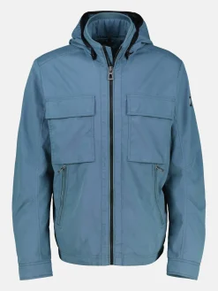 Blouson mit abnehmbarer Kapuze für Herren in Großen Größen