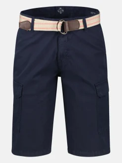 Cargo-Bermuda mit Gürtel