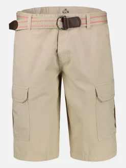 Cargo-Bermuda mit Gürtel