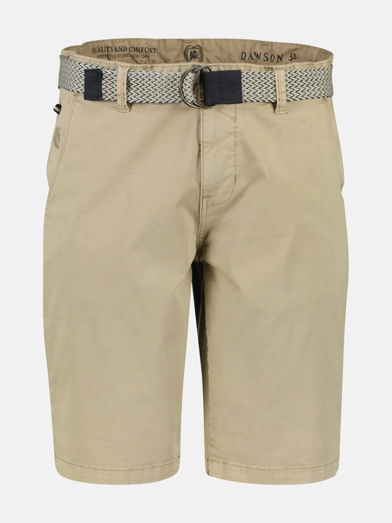Chino Bermuda in Twill-Stretchqualität