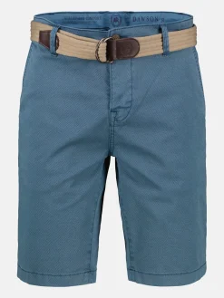 Chino-Bermuda mit Gürtel