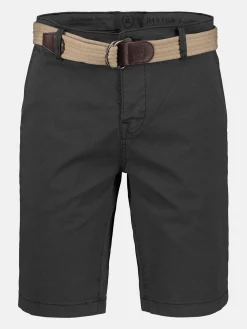 Chino-Bermuda mit Gürtel, in Großen Größen