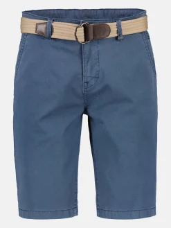 Chino-Bermuda mit Microprint
