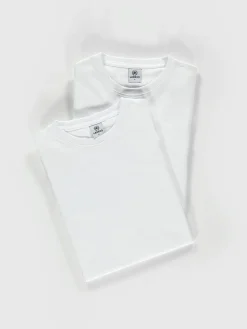 Doppelpack T-Shirt für Herren, Rundhals in Premium Baumwollqualität
