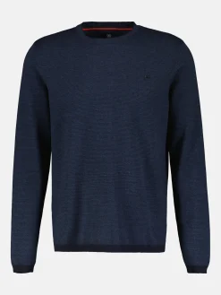 Gestreifter Strick-Longsleeve