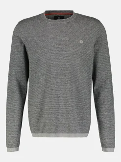Gestreifter Strick-Longsleeve
