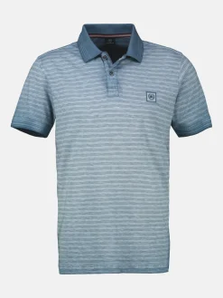 Gestreiftes Poloshirt in Großen Größen
