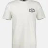 Gestreiftes T-Shirt mit Front und Backprint