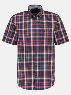 Halbarmhemd *Poplin Check*
