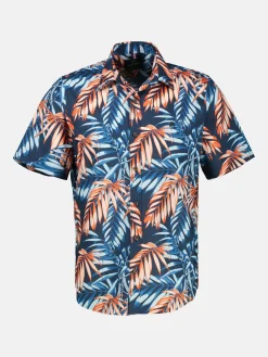 Hawaiihemd, floral gemustert