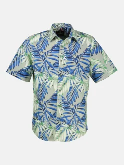 Hawaiihemd, floral gemustert