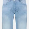 Herren Denim-Bermuda in Comfort-Stretch