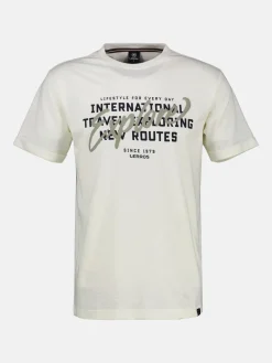 Herren Jersey T-Shirt mit Brustprint