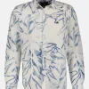 Herren Langarmhemd mit sommerlichem Print