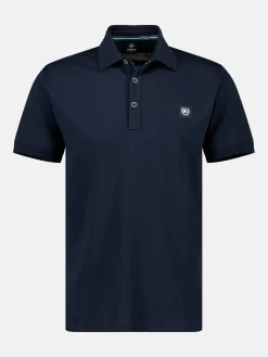 Herren Poloshirt mit Stretchanteil, unifarben