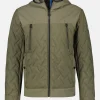Herren Steppjacke mit Kapuze