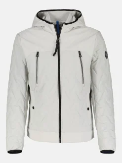 Herren Steppjacke mit Kapuze