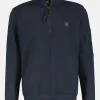 Herren Sweatshirt mit Troyerkragen
