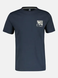 Herren T-Shirt mit kleinem Mottoprint