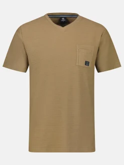 Herren T-Shirt mit V-Ausschnitt