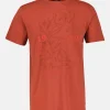 Herren-T-Shirt mit Brust-Print