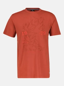 Herren-T-Shirt mit Brust-Print