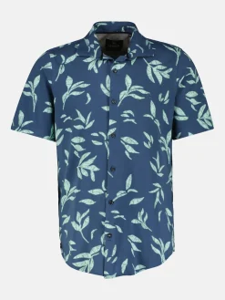Kurzarmhemd mit floralem Print