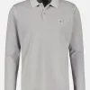 Langarmpoloshirt mit Knopfleiste