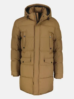 Lange Steppjacke im Parka-Design, dick gefüttert
