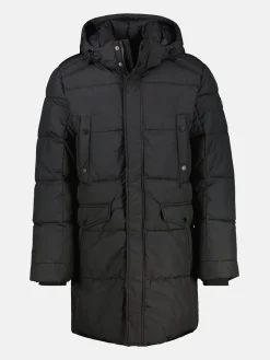 Lange Steppjacke im Parka-Design, dick gefüttert