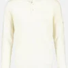 Longsleeve mit Serafinokragen