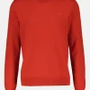 Lässiger Flachstrickpullover
