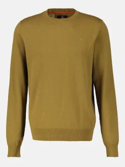 Lässiger Flachstrickpullover