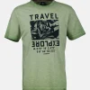 Modisches Herren T-Shirt mit Brustprint