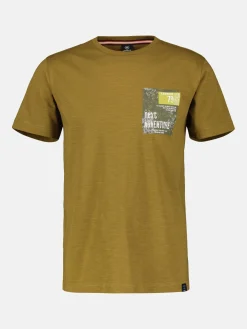 O-Neck T-Shirt. Brustprint