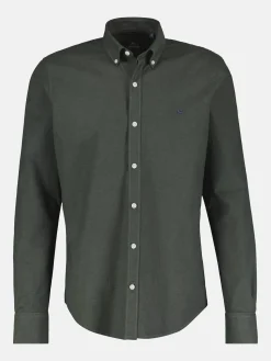 Oxfordhemd mit Stretchanteil und Button-down-Kragen