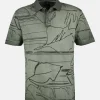 Poloshirt *Floral Lines*