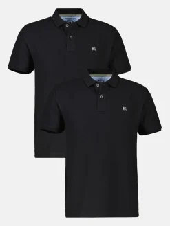 Poloshirt für Herren in *Cool & Dry* Piquéqualität - 2er Pack