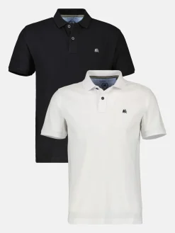 Poloshirt für Herren in *Cool & Dry* Piquéqualität - 2er Pack