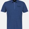 Poloshirt in Finelineroptik