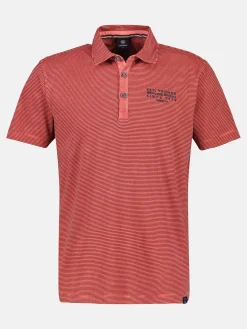 Poloshirt in Finelineroptik