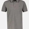Poloshirt in Two-Tone-Piqué