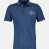 Poloshirt mit Brustprint