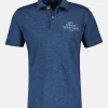 Poloshirt mit Brustprint