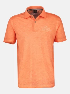 Poloshirt mit Brustprint