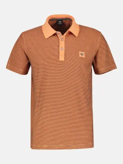 Poloshirt mit Finelinerstreifen
