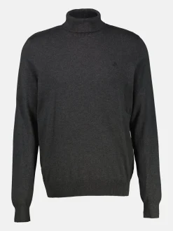 Rollkragen-Strickpullover